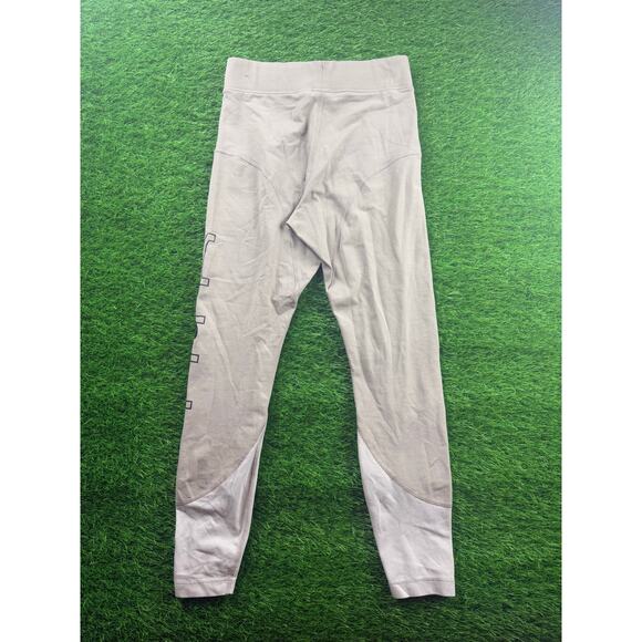 Nike Air Leggings Sz M Gray High Waist Compression Athletic Pants Women’s Gym - Picture 5 of 10